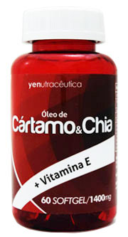 Óleo de Cártamo + óleo de Chia + Vitamina E